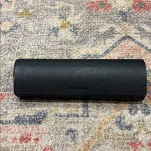 Prada Black Saffiano Sunglass/Eyewear Case